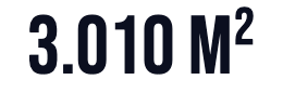 3.010 m²