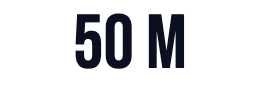50 m